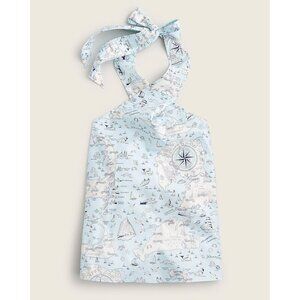 NWT J.Crew Collection Halter top in Ratti® compass print